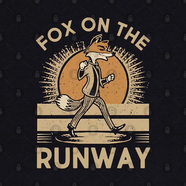 Fox on the Runway by NomiCrafts